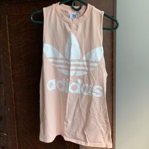 Adidas Trefoil Tank blush pink
